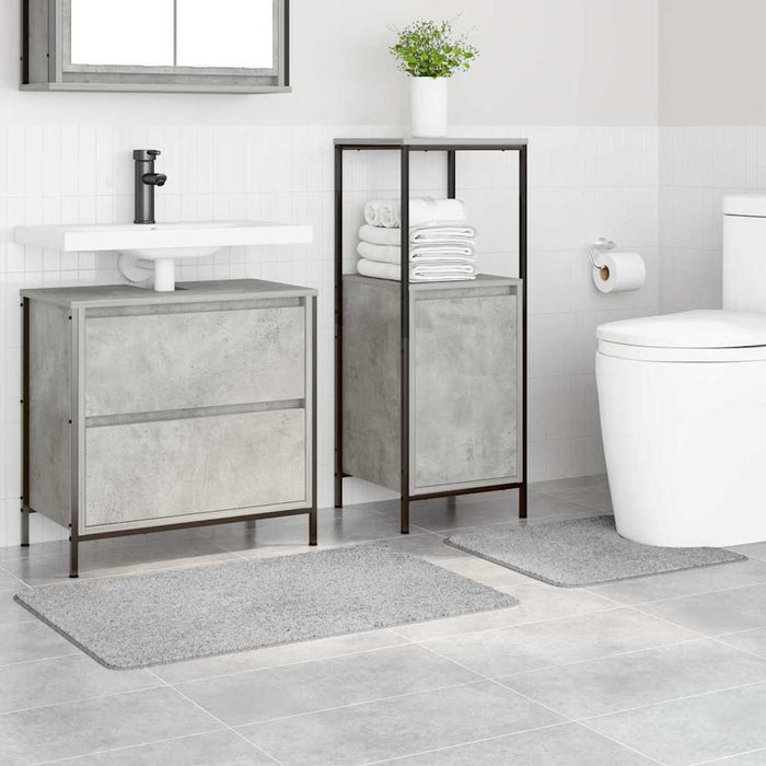 Set de mochete anti-derapante pentru baie 2 pcs Gri PP - WALTI WALTI