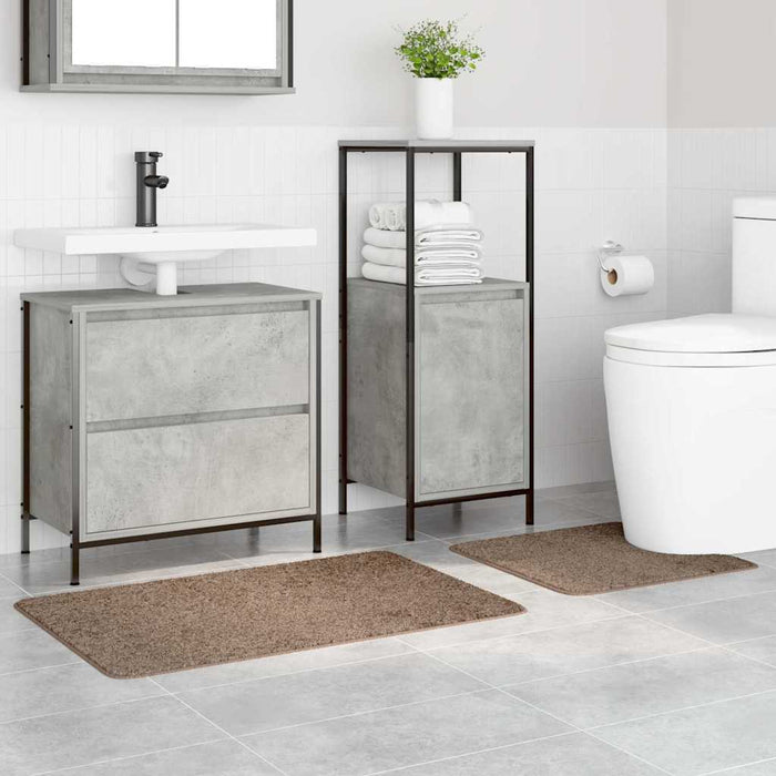 Set de mochete anti-derapante pentru baie 2 pcs Maro PP - WALTI WALTI