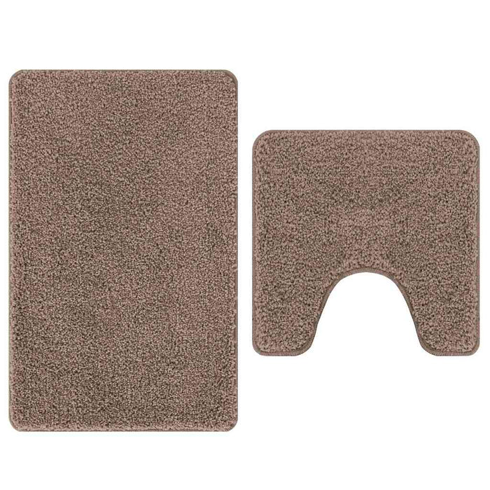Set de mochete anti-derapante pentru baie 2 pcs Maro PP - WALTI WALTI