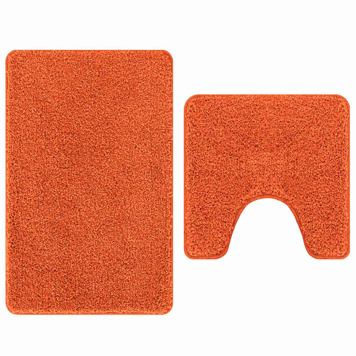 Set de mochete anti-derapante pentru baie 2 pcs Portocaliu PP - WALTI WALTI