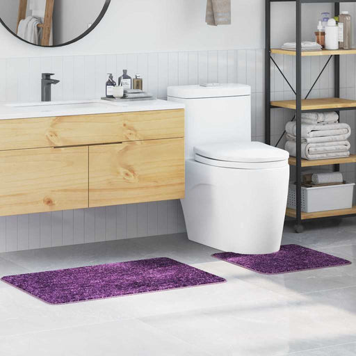 Set de mochete anti-derapante pentru baie 2 pcs Violet PP - WALTI WALTI