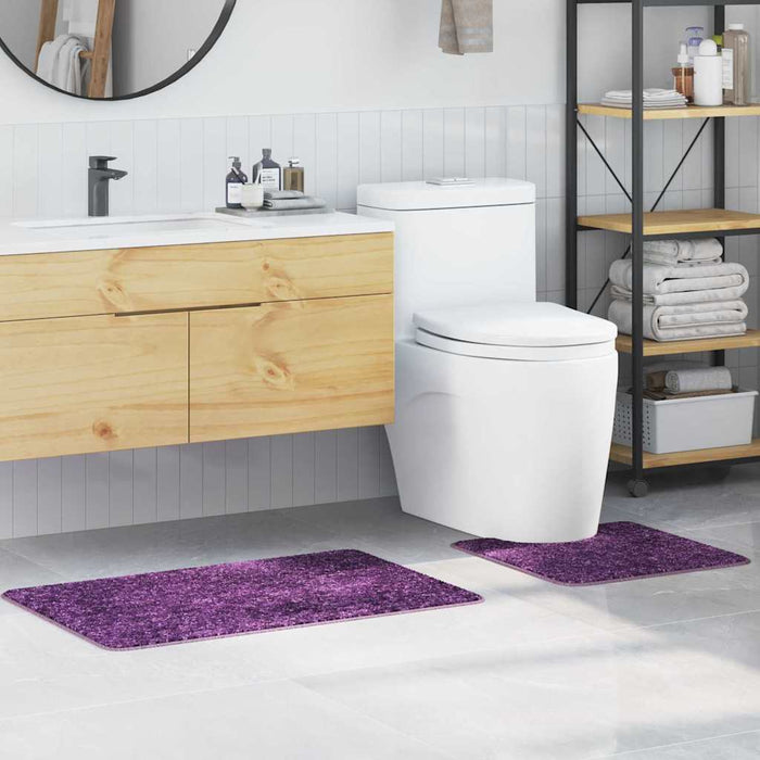 Set de mochete anti-derapante pentru baie 2 pcs Violet PP - WALTI WALTI