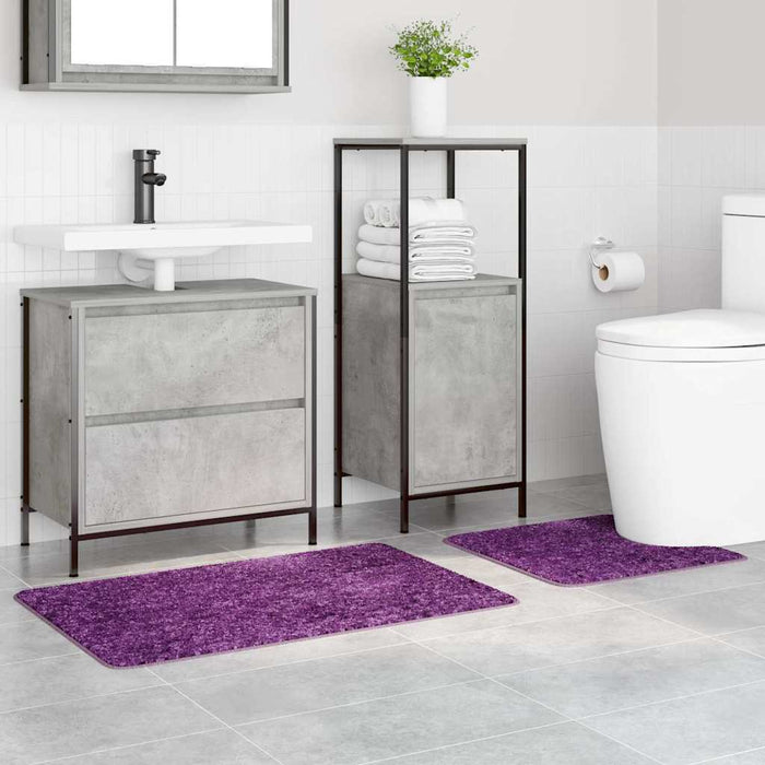Set de mochete anti-derapante pentru baie 2 pcs Violet PP - WALTI WALTI