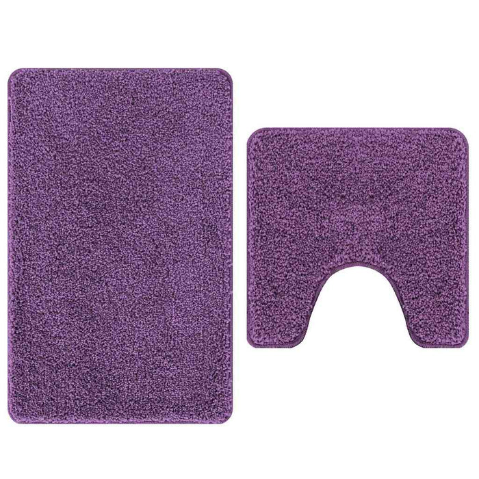 Set de mochete anti-derapante pentru baie 2 pcs Violet PP - WALTI WALTI