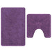 Set de mochete anti-derapante pentru baie 2 pcs Violet PP - WALTI WALTI