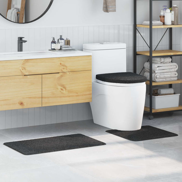 Set de mochete anti-derapante pentru baie 3 pcs Gri închis PP - WALTI WALTI