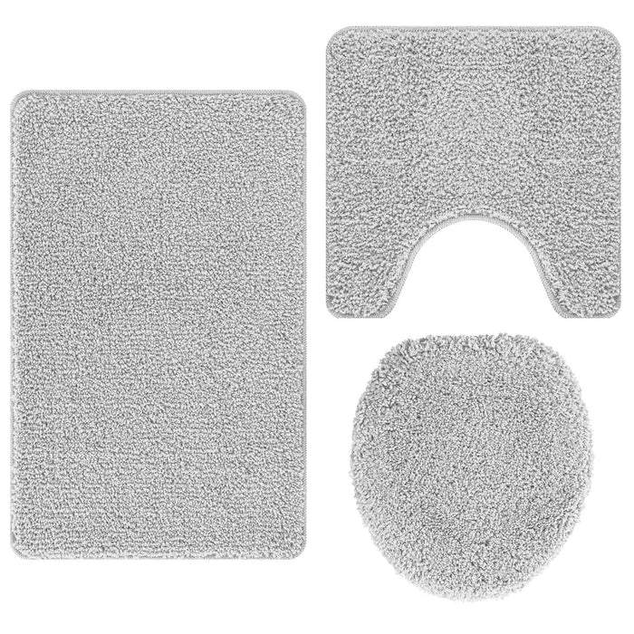 Set de mochete anti-derapante pentru baie 3 pcs Gri PP - WALTI WALTI
