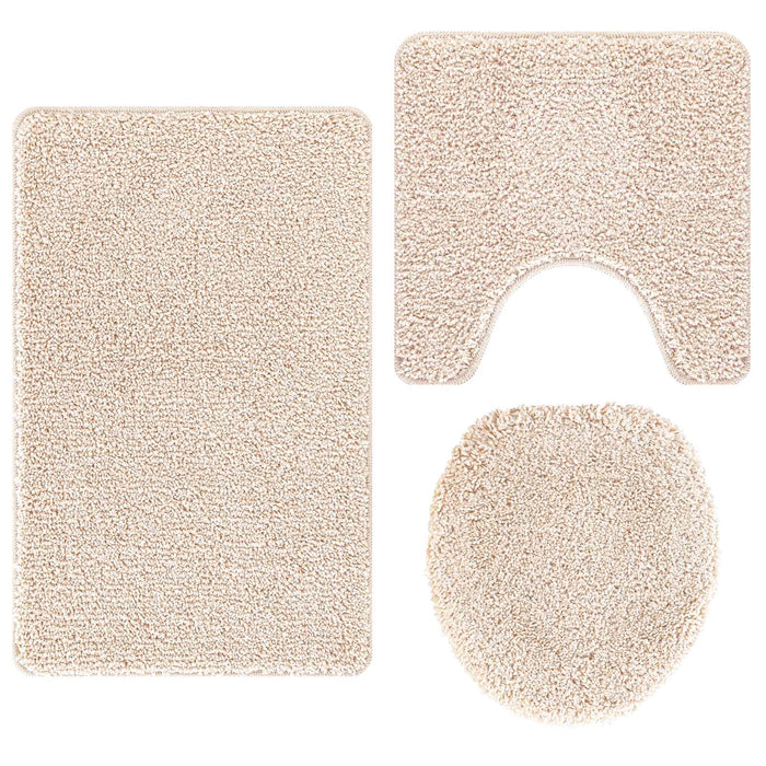 Set de mochete anti-derapante pentru baie 3 pcs Crem PP WALTI