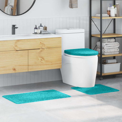 Set de mochete anti-derapante pentru baie 3 pcs Turcoaz PP - WALTI WALTI