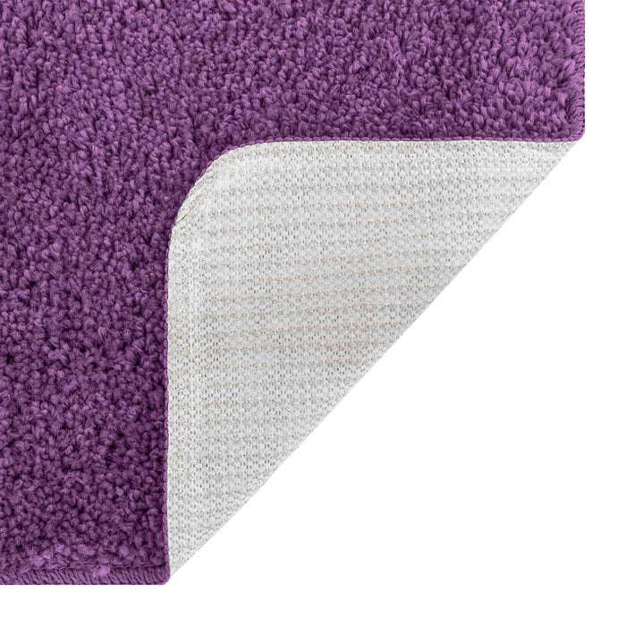 Set de mochete anti-derapante pentru baie 3 pcs Violet PP WALTI