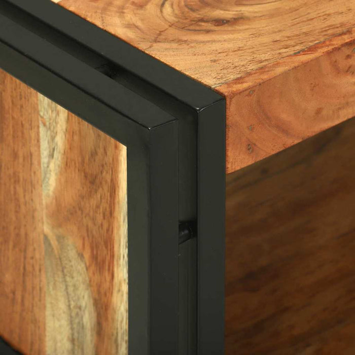 Masă de cafea Maro 120 x 50 x 38 cm lemn masiv de acacia - WALTI WALTI