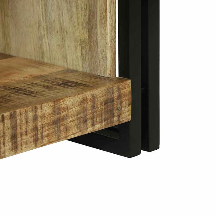 Masă de cafea 90 x 50 x 38 cm Lemn masiv de mango nefinisat - WALTI WALTI