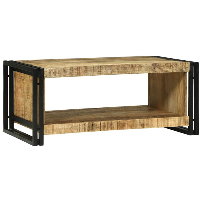 Masă de cafea 90 x 50 x 38 cm Lemn masiv de mango nefinisat - WALTI WALTI