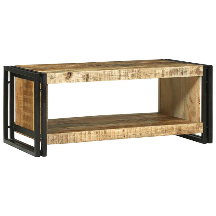 Masă de cafea 90 x 50 x 38 cm Lemn masiv de mango nefinisat - WALTI WALTI