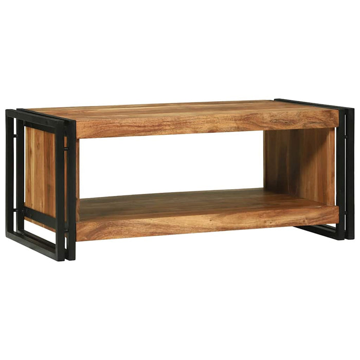 Masă de cafea Maro 90 x 50 x 38 cm lemn masiv de acacia - WALTI WALTI