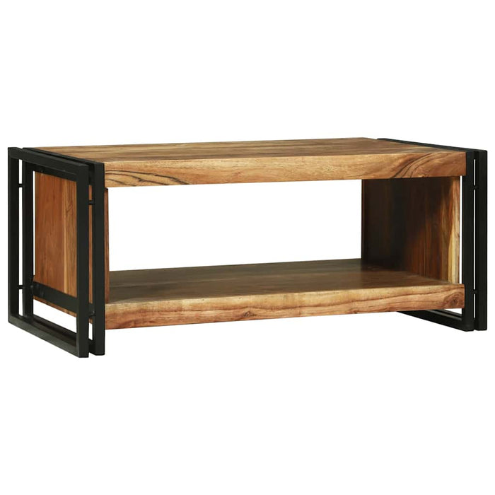 Masă de cafea Maro 90 x 50 x 38 cm lemn masiv de acacia - WALTI WALTI