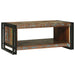 Masă de cafea Maro 90 x 50 x 38 cm Lemn masiv reciclat - WALTI WALTI