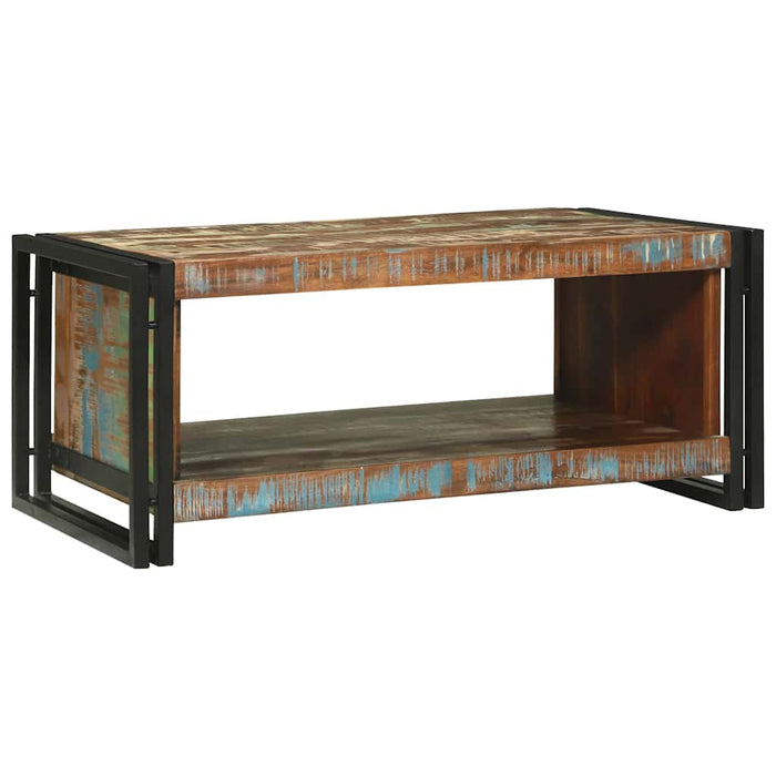Masă de cafea Maro 90 x 50 x 38 cm Lemn masiv reciclat - WALTI WALTI
