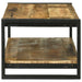 Masă de cafea Maro 120 x 50 x 38 cm Lemn de mango solid - WALTI WALTI