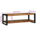 Masă de cafea Maro 120 x 50 x 38 cm Lemn Solid de Acacia - WALTI WALTI