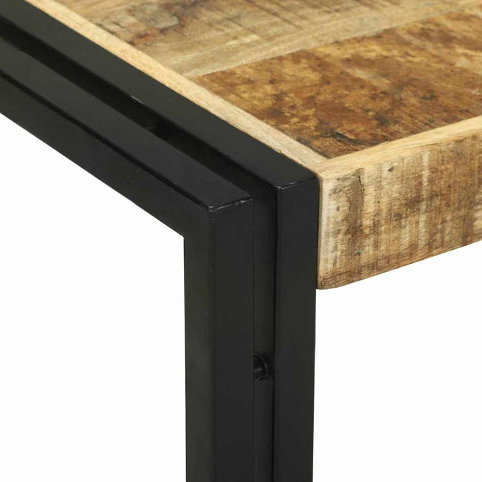 Masă de cafea 2 pcs Maro 48 x 40 x 40 cm Lemn masiv de mango - WALTI WALTI
