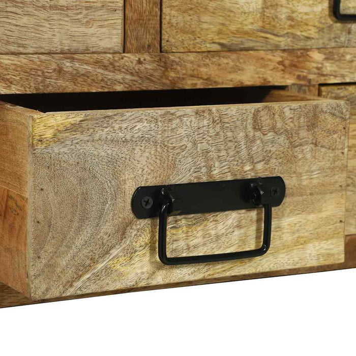 Masă de cafea Maro 90 x 50 x 38 cm Lemn de mango solid WALTI