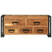 Masă de cafea Maro 90 x 50 x 38 cm lemn masiv de acacia - WALTI WALTI