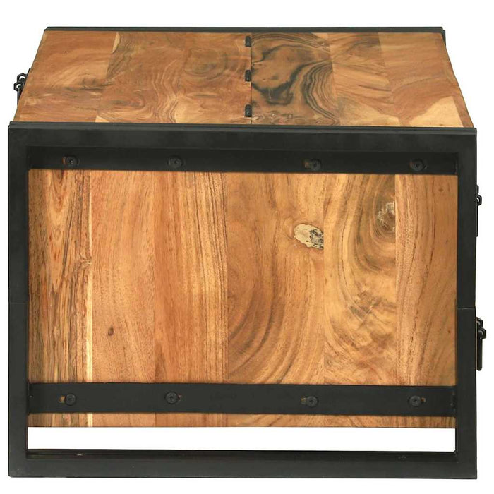 Masă de cafea Maro 90 x 50 x 38 cm lemn masiv de acacia - WALTI WALTI