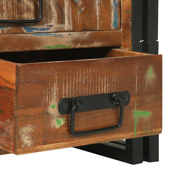 Masă de cafea Maro 90 x 50 x 38 cm Lemn masiv reciclat - WALTI WALTI