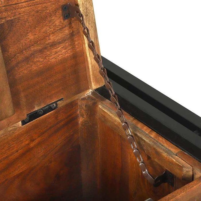 Masă de cafea Maro 90 x 50 x 38 cm Lemn masiv reciclat - WALTI WALTI