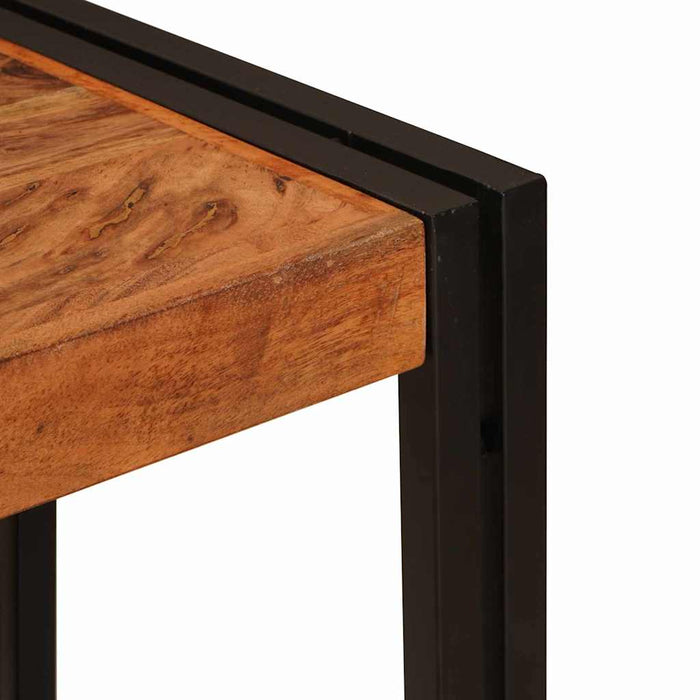 Masă de consolă Maro 90 x 33 x 75 cm Lemn Solid de Acacia - WALTI WALTI