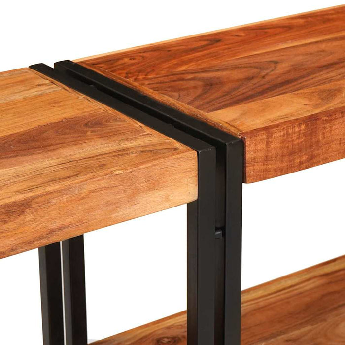 Masă de consolă Maro 160 x 33 x 75 cm lemn masiv de acacia - WALTI WALTI