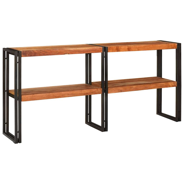 Masă de consolă Maro 160 x 33 x 75 cm lemn masiv de acacia - WALTI WALTI