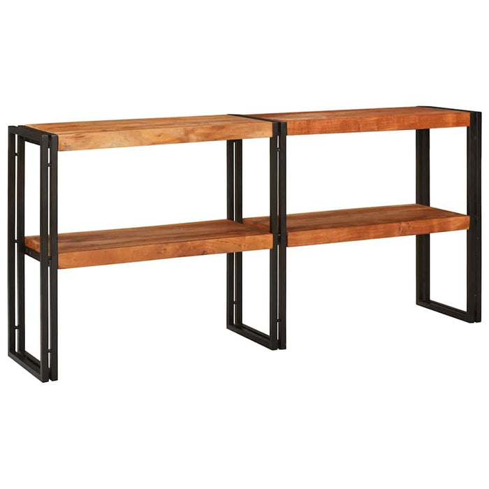 Masă de consolă Maro 160 x 33 x 75 cm lemn masiv de acacia - WALTI WALTI