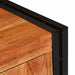 Cabinet TV cu raft Maro 120 x 33 x 50 cm lemn masiv de acacia - WALTI WALTI