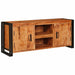 Cabinet TV cu raft Maro 120 x 33 x 50 cm lemn masiv de acacia - WALTI WALTI