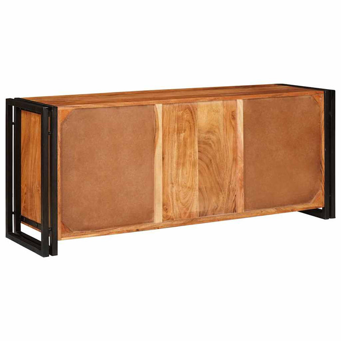 Cabinet TV cu raft Maro 120 x 33 x 50 cm lemn masiv de acacia - WALTI WALTI