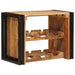Raft pentru vin 60 x 45 x 33 cm Lemn de Mango Solid și Şlefuit - WALTI WALTI