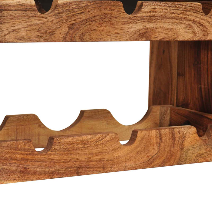 Raft pentru vin Maro 60 x 45 x 33 cm Lemn Solid de Acacia - WALTI WALTI