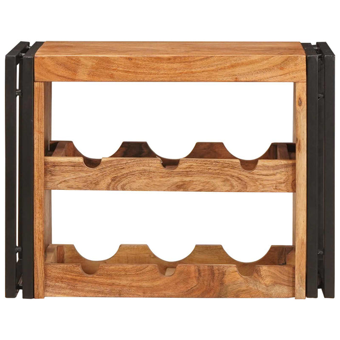 Raft pentru vin Maro 60 x 45 x 33 cm Lemn Solid de Acacia - WALTI WALTI