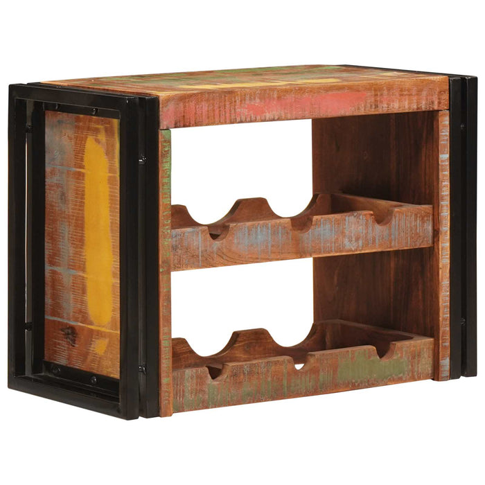 Raft pentru vin Maro 60 x 45 x 33 cm Lemn recuperat solid - WALTI WALTI