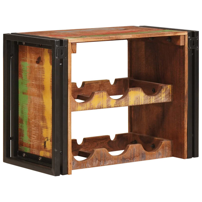 Raft pentru vin Maro 60 x 45 x 33 cm Lemn recuperat solid - WALTI WALTI