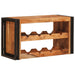 Raft pentru vin Maro 80 x 45 x 33 cm Lemn Solid de Acacia - WALTI WALTI