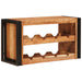 Raft pentru vin Maro 80 x 45 x 33 cm Lemn Solid de Acacia - WALTI WALTI