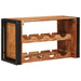 Raft pentru vin Maro 80 x 45 x 33 cm Lemn Solid de Acacia - WALTI WALTI