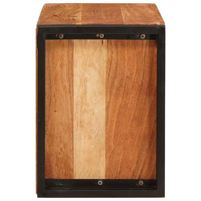 Raft pentru vin Maro 80 x 45 x 33 cm Lemn Solid de Acacia - WALTI WALTI