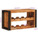 Raft pentru vin Maro 80 x 45 x 33 cm Lemn Solid de Acacia - WALTI WALTI