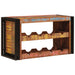 Raft pentru vin Maro 80 x 45 x 33 cm Lemn recuperat solid - WALTI WALTI