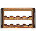 Raft pentru vin Maro 80 x 45 x 33 cm Lemn recuperat solid - WALTI WALTI