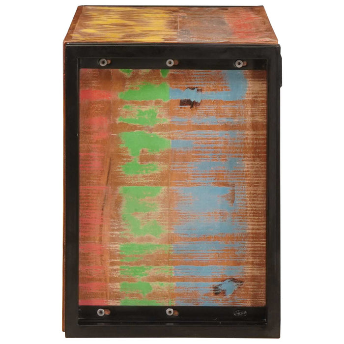 Raft pentru vin Maro 80 x 45 x 33 cm Lemn recuperat solid - WALTI WALTI